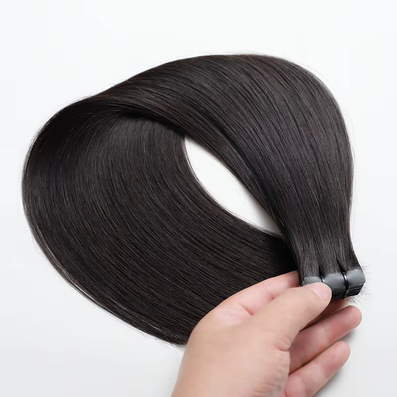 Tapes extensions cheveux humains vierges excellente qualité 1B#