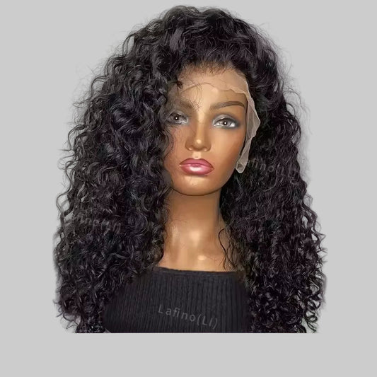 Curly Human Hair Wigs for Women Water Wave Lace Front Wig 13X4 13X6 Lace Frontal Deep Wave Wig 100% Human Hair Hd Lace Wigs
