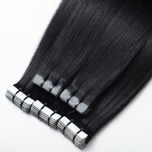 Tapes extensions cheveux humains vierges excellente qualité 1B#