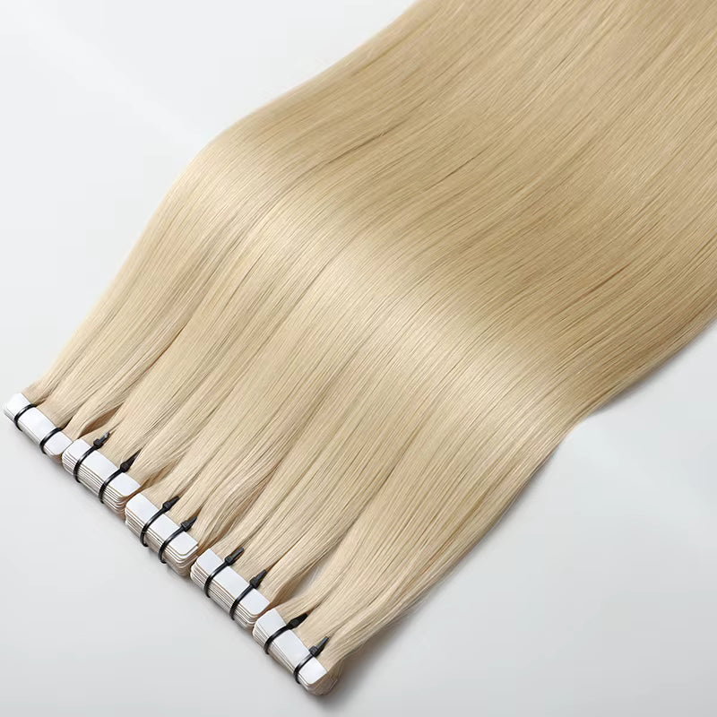 Tapes extensions cheveux humains vierges excellente qualité 613#